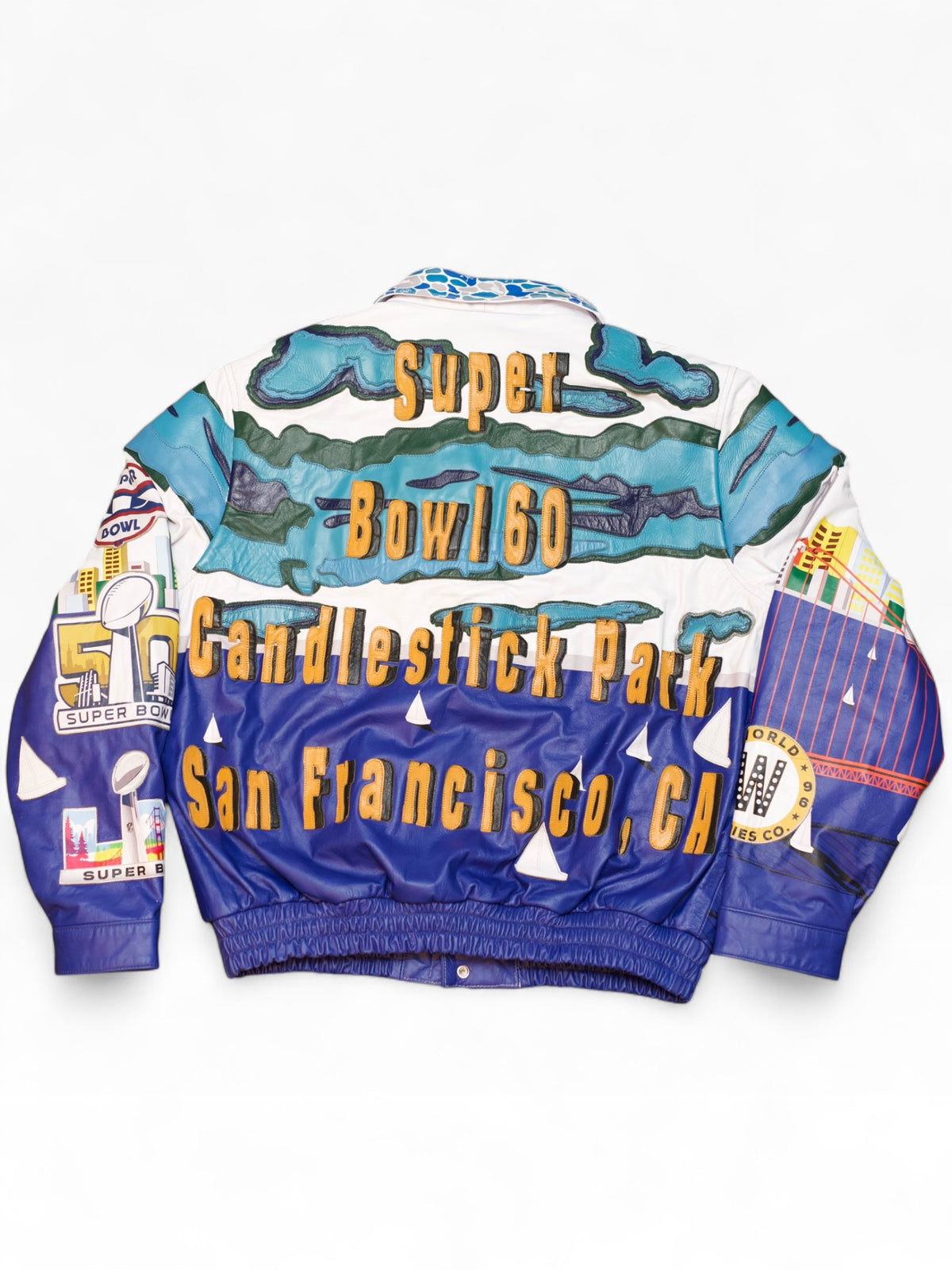 Super Bowl 60 Leather Jacket